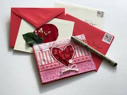 You don't have to stand in store aisles picking out a big box of valentine's day cards for your child's classmates. Heartfelt Handmade Valentine S Day Card Yarn Scissors Silk