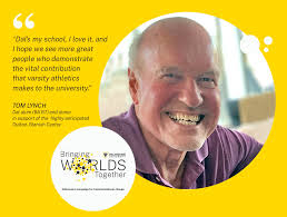 The new arena for Dalhouise is almost here! Many long time supporters,  including Tom Lynch, are stepping up for our student-athletes making  contributions to the new Oulton-Stanish Centre. Learn more about Tom's