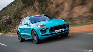 Desktop wallpapers and high definition images of the porsche macan gts (2020). 2020 Porsche Macan Turbo Color Miami Blue Front Three Quarter Hd Wallpaper 237