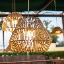 buiten hanglamp sisine rotan draadloos oplaadbaar made by newgarden hanglamp buitenlamp led lamp