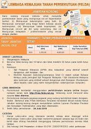 Maybe you would like to learn more about one of these? Jawatan Kosong Felda Tembangau Satu Kemayan Pahang D M ÙÙŠØ³Ø¨ÙˆÙƒ