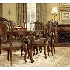 Our dark wood dining room buffets, sideboards and cabinets are hand constructed and hand finished. 143220 2606 A R T Furniture Old World Leg Dining Table