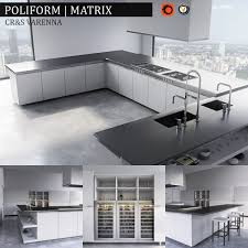 Integrated solutions for contemporary cooking spaces with a culture of the project that becomes an obvious expression of a. 3d Kitchen Varenna Matrix Cgtrader