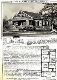 The Sears Winona As Featured In The 1921 Sears Modern Homes Catalog The House In Raleigh See Below With Images Vintage House Plans Sears Catalog Homes Craftsman House