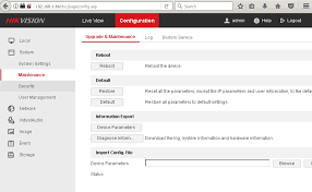 Updated Hikvision Camera To Lastest Firmware And Need Help Ip Cctv Forum For Ip Video Network Cameras Cctv Software