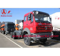Buy 420hp Beiben tractor truck North benz 2542 truck head ...