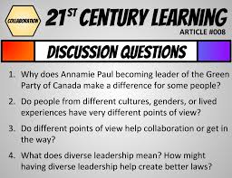 Annamie paul inherits a party that has struggled to make its mark, but she arrives in a period of rapid change, when her party's issues are high on the public agenda. First Black Leader Of A Federal Party In Canada Collaboration Lesson