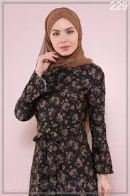 Elbise Modelleri Addax High Neck Dress Fashion Dresses