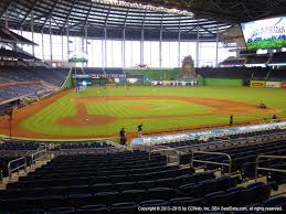 Marlins Park View From Home Plate Box 11 Vivid Seats