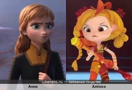 Рыжие на Likeness.ru / Новые сходства в начале