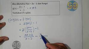 Berikut ini akan kami jelaskan secara lengkap tentang rumus fungsi suatu invers, untuk lebih jelasnya simak pembahasan di bawah ini. Tutorial Cara Mudah Dan Cepat Menentukan Komposisi Fungsi Bentuk Pecahan Aljabar Bagian 1 Youtube