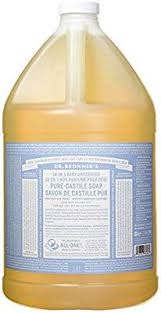 To use, pour 1⁄4 cup or more of soap into bath while the bath is filling with water. Amazon Com Dr Bronner S Pure Castile Liquid Soap Baby Unscented 1 Gallon Bath Soaps Baby Pure Products Organic Oil Homemade Body Wash