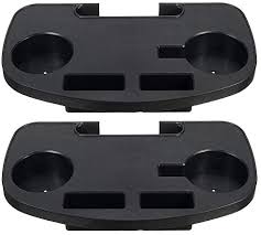 We have a great online selection at the lowest prices with fast & free shipping on many items! Vocomo Universal Oval Cup Holder For Zero Gravity Chair Utility Tray Clip On Chair Table With Mobile Device Slot And Snack Tray Black Medium 2 Pack