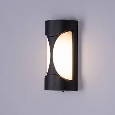 Blackout Led Outdoor Wall Light Buy Led Outdoor Wall Lights Online In India White Teak In 2020 Led Outdoor Wall Lights Wall Lights Outdoor Wall Lighting
