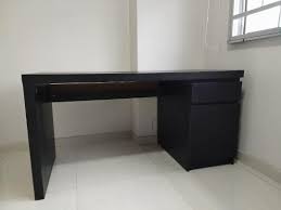 .default height is 5cm / 2inches. Ikea Malm Desk For Sale Furniture Tables Chairs On Carousell