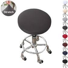 Shop for upholstered barstool chair online at target. Buy Spandex Elastic Bar Stool Chair Cover Dining Pub Chair Cover Slipcvoer Seat Cover Round Barstool Stool Cover Restaurant At Affordable Prices Free Shipping Real Reviews With Photos Joom