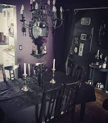 See how i created a victorian gothic dining room that's been furnished almost entirely with charity shop finds and upcycled/repurposed/sale aisle a purple gothic living room suite with everything you need. 36 Refined Gothic Kitchen And Dining Room Designs Digsdigs