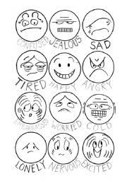 This is a creative way to teach the alphabets, using videos and coloring pages and make learning a fun experience. How Do You Feel Faces Of Emotions Esl Worksheet By Krmjohns