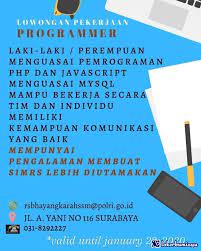Lowongan Kerja Rs Bhayangkara Surabaya Polda Jatim Di 2021 Surabaya