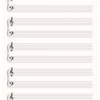 printable staff paper pdf music score paper template blank music ...