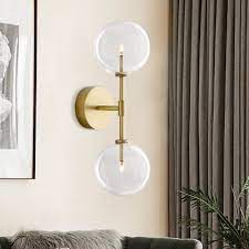 Check spelling or type a new query. Lever Metallic Wall Light Vintage 2 Bulbs Black Brass Finish Sconce Light Fixture With Clear Smoke Gray Glass Shade Beautifulhalo Com