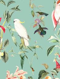 Birds Of Paradise Wallpaper The Range Wallpaper Birds Of Paradise Sea Mint Unique Design Premium Quality Jungle Wallpaper Free Shipping In 2020 Paradise Wallpaper Birds Of Paradise Jungle Wallpaper