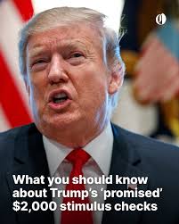 President Donald Trump has reintroduced the idea of sending a stimulus  payment