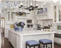 I Have Always Loved Blue And White Porcelain And Other Chinoiserie Pieces But I Have Never Be White Kitchen Traditional Blue White Kitchens Kitchen Renovation
