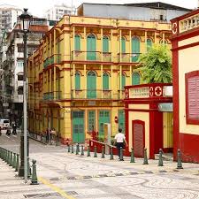 Macao S Colorful Streets Macao China Travel Colonial History