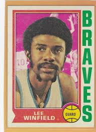 1974-75 TOPPS BASKETBALL LEE WINFIELD #157 BRAVES EXMT/NM *74676