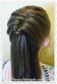 How to cornrow braid your hair | she's back at it with a hair tutorial for you boos! Easy Fishtail Braid Hack Snap Braid Half Up Hair Tutorial Hairstyles For Girls Princess Hairstyles