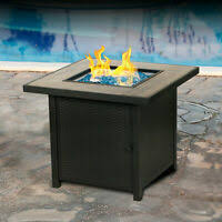 Indoors or outdoors, easy to move to any flat surface. Hampton Bay Table Top Fire Pit 10000 Btu Gas Powered Portable New Sealed Box Ebay