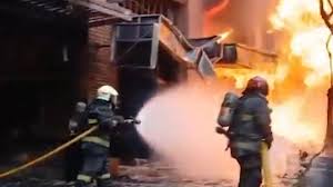 ¡Alerta en Caballito! Fuga de gas desata voraz incendio: Un herido grave