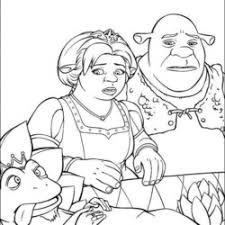 Atividades para educação infantil e maternal; Desenhos Do Shrek Para Imprimir E Colorir