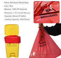 Amazon.com: Biohazard Waste Bags - Disposable Safety Bag ...