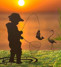 Boy Fishing Silhouette Metal Garden Stake Wind And Weather Fishing pole vector free fishing vector free fishing vector art free fishing vector download free fishing vector graphics free fishing vector images free fishing vector logos free. boy fishing silhouette metal garden stake