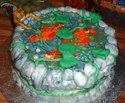 I got this cake from my father's girlfriend. Cat Fishing Cake Cat Fishing Cake Hearae Flickr