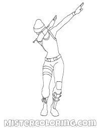 Fortnite coloring pages printable ice king. Fortnite Dabbing Coloring Page Coloring Pages Snoopy Coloring Pages Coloring Pages For Kids