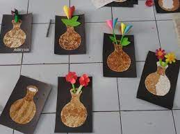 Gambar hitam putih untuk kolase kulit telur. 550 Gambar Kolase Bunga Dari Cangkang Telur Hd Gambar Kolase Cangkang Telur