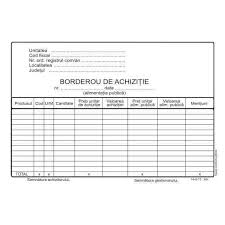 Borderou Achizitii A5