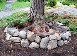Rocks harm trees as they: Risulinnun Pihassa Ja Talossa Blog Archive Voihan Meduusa Landschaftsbau Mit Steinen Landschaftseinfassung Steingarten Ideen