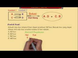 Cara Cepat Menghitung Perbandingan Senilai Youtube