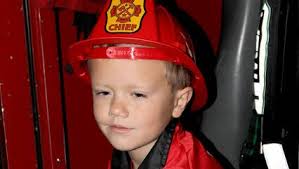 Local students ride in style for Fire Prevention Week