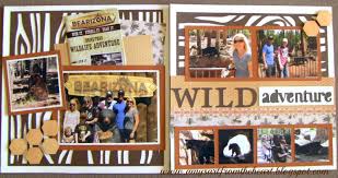 Amy S Art From The Heart Bearizona Disney Scrapbook Scrapbook Inspiration Scrapbook Crafts