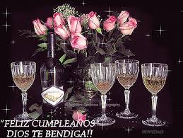 Para Mi Hermana Ariela Rodriguez Te Deseo Bendiciones De Lo Alto Y Espero Que Pueda Disfrutar Tu Cumpleano Como Dios Ma Happy Birthday Champagne Flute Flute