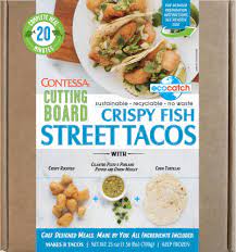 Cutting board crispy fish street tacos. Cutting Board Crispy Fish Street Tacos 25 Oz Mariano S