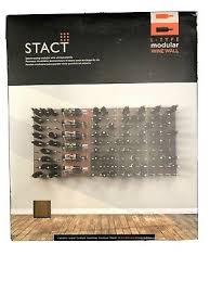 Designed within our modular specifications, this rack is guaranteed to satisfy. Stact Wine Rack Wood Modular Wall Hanging System L Type Walnut Finish 645038427117 Ebay