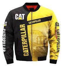 Xmas Gifts Plus Size Men S Fashion Caterpillar Thick Warm Bomber Jacket Down Jacket New Ski Jacket Flight Jackets Bomber Jackets Wish Plus Size Mens Fashion Flight Jacket Light Jacket