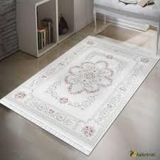 Bahariye Oda Hali 116x190 Ruby Ha9652 Pembe Halilar Ev Dekoru Pembe