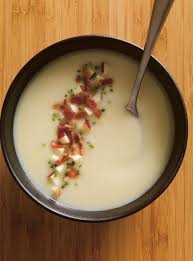 Creme Doignon Et Cheddar Pomme Et Bacon Ricardo In 2020 Confort Food Cooking Soup Food